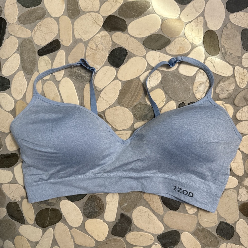 Izod Women's Light Blue Bralette